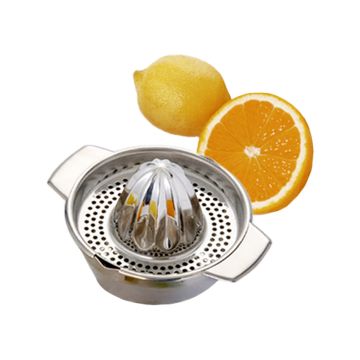 Presse-citron manuel inox - 2 pièces