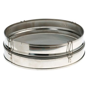 Tamis inox 3 pièces Ø30 cm - toiles interchangeables - maille moyenne n°20