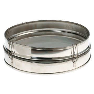 Tamis inox 3 pièces Ø30 cm - toiles interchangeables - maille moyenne n°20