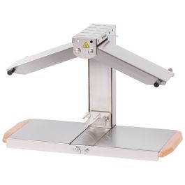Appareil à raclette traditionnel Brézière® - Inox poignées bois - 1/4 ou 1/6 meule - 230V 1000W